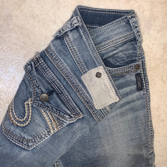 Silver Jeans Light Wash - SUKI FLAP - mid rise - Picture 4 of 5